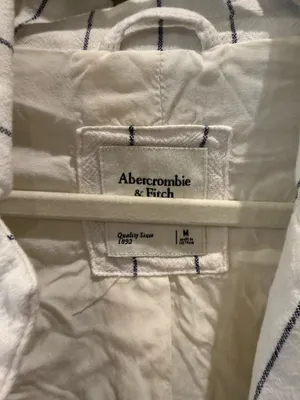 Abercrombie Striped Blazer Size Medium thumbnail 10