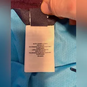 Lands' End Purple Shorts w/ Front Tie and Pockets thumbnail 7