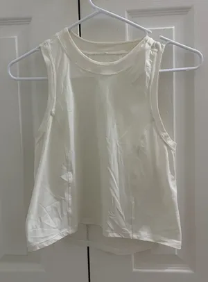 White Lululemon Top Tank thumbnail 1