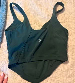 Lululemon Align Tank Corset Top Green thumbnail 3