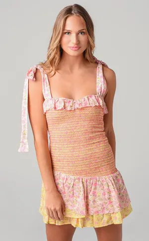 Loveshack Fancy Aya Dress Medium thumbnail 1