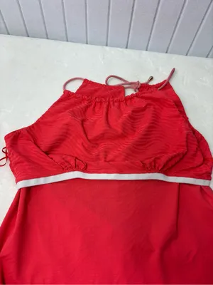 J. McLaughlin‎ Red Textured Spaghetti Strap Camisole Size XL thumbnail 11