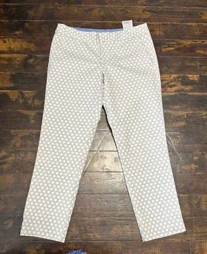 Banana Republic cream tan Hampton size 6 business casual slacks thumbnail 1