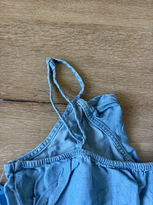 Blue Romper with Ruffles thumbnail 8