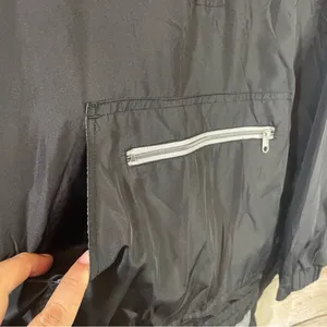 Lauren James hooded waterproof windbreaker drawstring jacket women Size Medium thumbnail 7