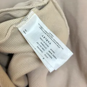 VARLEY Vine Ottoman Half Zip Pullover in Beige Size Large thumbnail 9