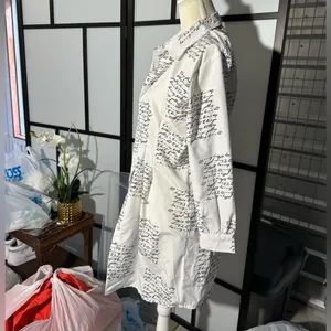 Spoon shirt long jacket top White Size M thumbnail 3