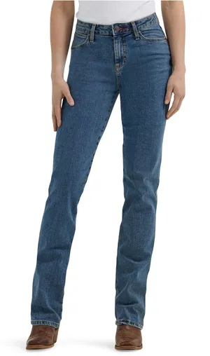 WOMEN'S WRANGLER® COWBOY CUT® SLIM FIT STRETCH JEAN 9x34 thumbnail 1
