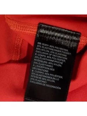 The North Face Motivation Pocket 9” Bike Shorts Size M Horizon Red thumbnail 6