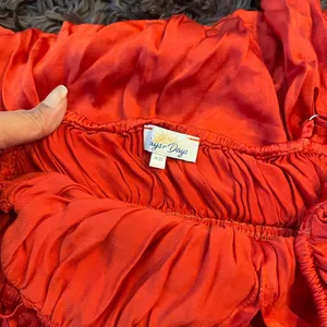 Rays For Days Darya Dress in Cayenne thumbnail 7