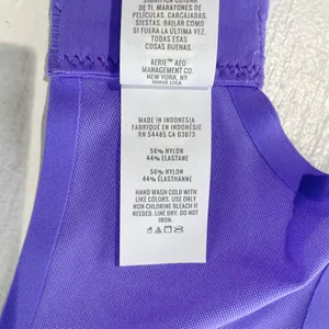 New Aerie SMOOTHEZ Mesh Unlined Underwire Balconette Bra Purple Size 34DDD thumbnail 12