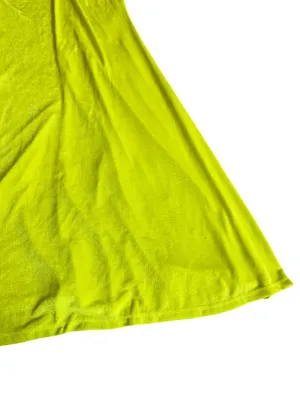 Tresser Chartreuse Twist Front Bandeau Maxi Skirt Set Small Women's thumbnail 9