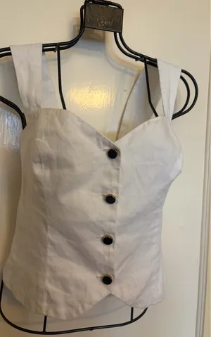 Reformation Kimberly Linen Top thumbnail 2