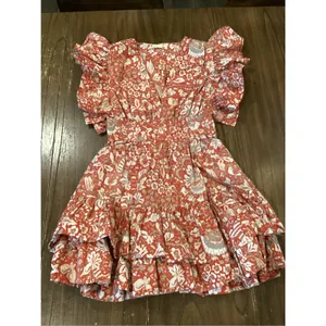 Ulla Johnson Kiri floral print ruffle mini Dress size 4 thumbnail 8