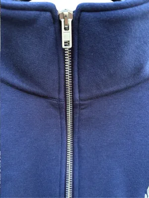 NWT EVEREVE X Lifetime 1/4 Zip Embroidered Logo Sweatshirt Navy Size XL thumbnail 4