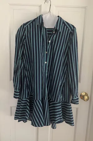 Tuckernuck Callahan Striped Shirt Dress XS thumbnail 1