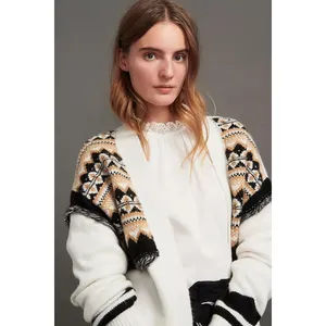 Anthropologie Penelope‎ Cardigan Size Medium thumbnail 3