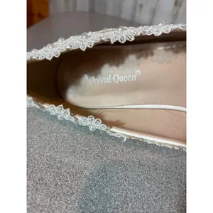 Crystal Queen Wedding Bride Shoes‎ size 42 thumbnail 7