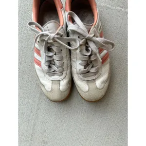 Adidas Samba OG White Coral Pink Sneakers Shoes Womens Size 6 thumbnail 8
