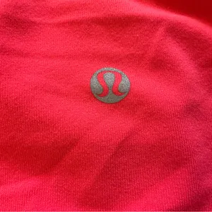 Lululemon coral full zipper long sleeve jacket Tadasana yoga athletic zip pocket thumbnail 8