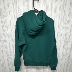 TNA Sweatfleece Cozy Fleece Womens Size M Green Pullover Hoodie Pockets Logo thumbnail 4