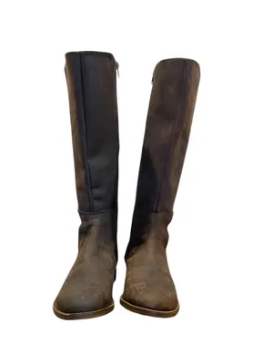Clarks Camzin Branch Knee High Riding Boots Brown Size 7.5 Quiet Luxury Preppy thumbnail 5