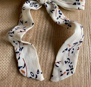 ‼️Cream Long Bow Scrunchie‼️ thumbnail 3