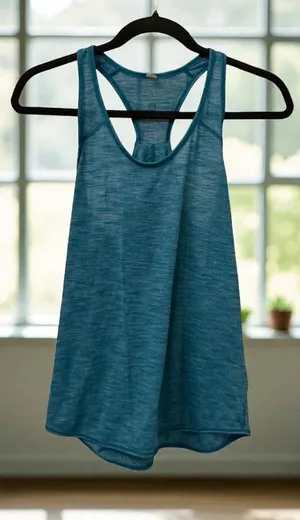 Lululemon Athletica Teal Racerback Tank thumbnail 1