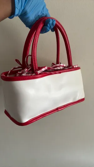 Handbag Cherrylicious White Red Gingham 🍒 thumbnail 8