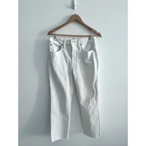 Madewell jeans size 28p 28 petite Perfect Vintage Jean in Tile White thumbnail 3