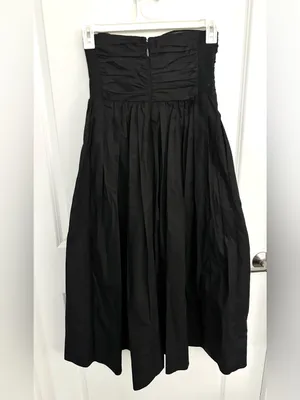 A.L.C. Tate Midi Dress in Black Size 6 thumbnail 5
