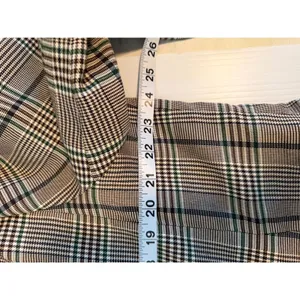 NWT ELOQUII Plaid Blazer Tie‎ Waist Jacket Women Size 20 Brown Green Formal thumbnail 7