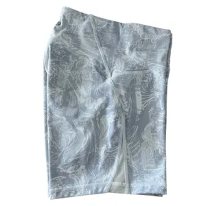 Size 8 Lululemon Train Times Short 6" Inseam Eternal Wave White / White thumbnail 5