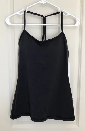 Lucy Women's Studio Cami Black Racerback Size‎ Small thumbnail 1