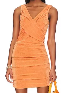 Revolve Orange Mini Dress thumbnail 1