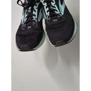 Brooks Black Running Shoes 8.5 with Light Blue Accents thumbnail 8