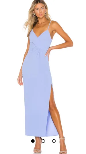NBD Saanvi Gown in Periwinkle Blue thumbnail 1