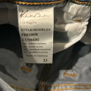 Kancan Distressed Denim Jeans Sz 23 Blue thumbnail 7