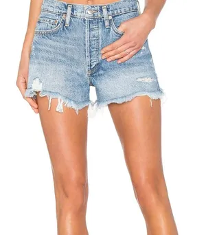 AGOLDE Parker cut off shorts size 24 thumbnail 1