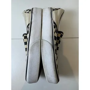 Vans Checkerboard Slip On Shoes‎ Women 8 Canvas Skate Sneakers Minimalist thumbnail 6