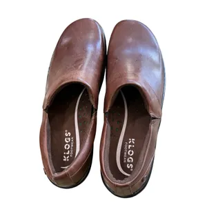 Klogs Mission Women's Size 10 Brown Leather Slip Resistant Work Clogs Comfort thumbnail 3