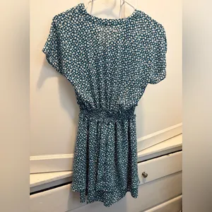 Sienna Sky Green White Floral Dress Size Small Small thumbnail 8