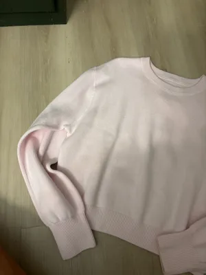 Aerie baby pink sweater thumbnail 3