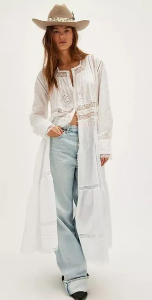 Free people Keepsake Maxi Top thumbnail 1