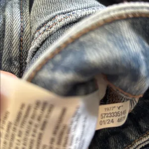 AE American Eagle Stretch Jean 6R Curvy Super High-Waisted Baggy Straight Cargo thumbnail 9