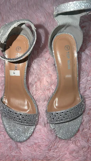 Heels Silver Size 6 thumbnail 1