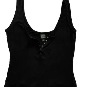 Wild Fable Sleeveless Black Snap Front Bodysuit thumbnail 3