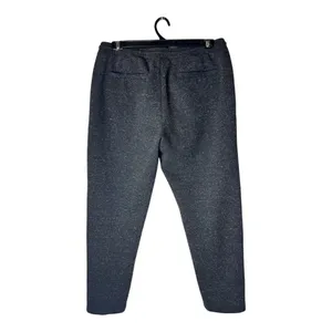 Club Monaco Pants Women‎ XL Black Space Dye Tie Waist Sweat Pants Athleisure thumbnail 2