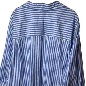 NEW Free People Sabine Striped‎ Articulated Button up Shirt Preppy Coastal XL thumbnail 9
