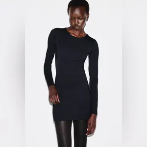 SKIMS Smooth Layers Crew-Neck Mini Dress, Size Large , $98 thumbnail 11